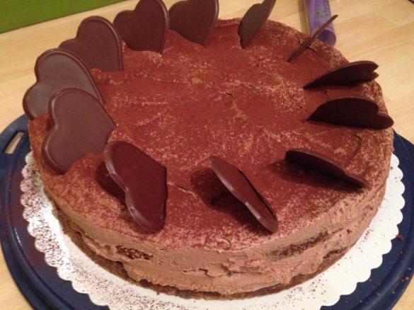 Schokomousse-Torte