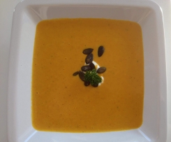 Kürbiscremesuppe einfach und lecker