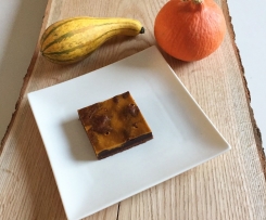 Kürbisbrownie