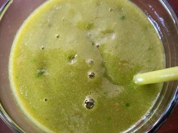 Grüner Smoothie, der 2. ;)