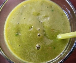 Grüner Smoothie, der 2. ;)