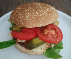 Vegane Burger mit Kidneybohnen