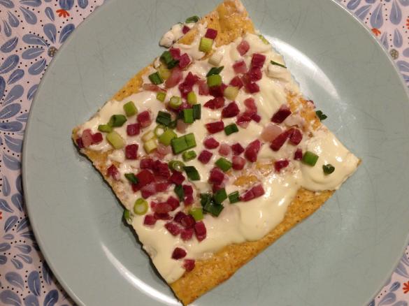 Low Carb Flammkuchen Elsässer Art