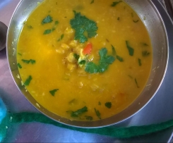 Chana Daal, indische gelbe Linsen mit Kokos