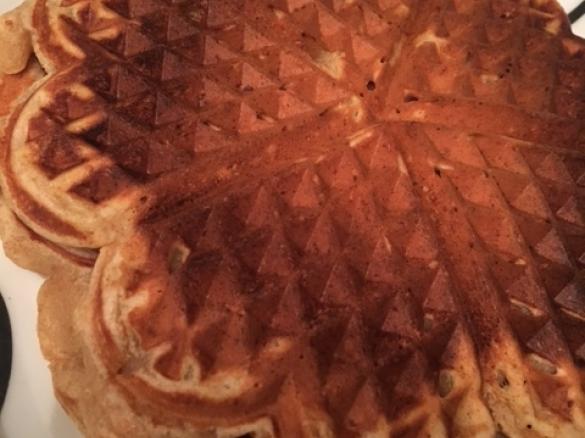 Bananen-Dinkel-Waffeln (BLW)