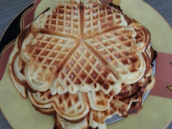 Buttermilchwaffeln