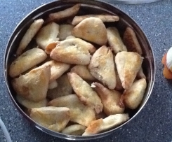 Variation von Karamellecken