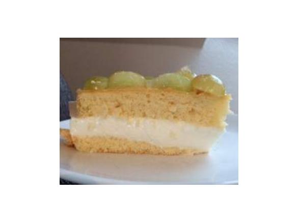 Erfrischende Trauben-Sekt-Torte