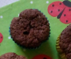 Schoko-Haselnuss-Muffins ( glutenfrei )
