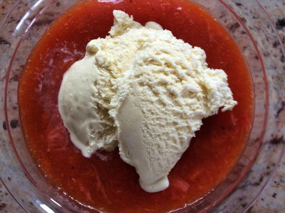 Aprikosen-Erdbeer-Kompott