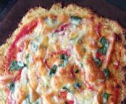 Blumenkohl Pizza Glutenfrei Low Carb