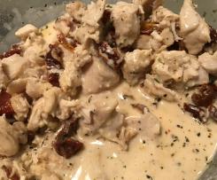 Hähnchen  Toskana Art - Keto und Low Carb