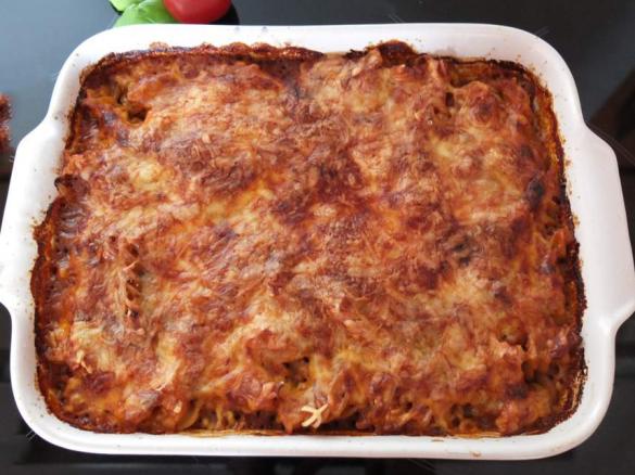 Nudelauflauf "Ratz-Fatz"