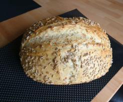 Möhren-Sonnenblumen-Brot