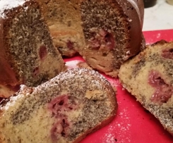 Mohn-Kirsch-Eierlikör-Gugelhupf