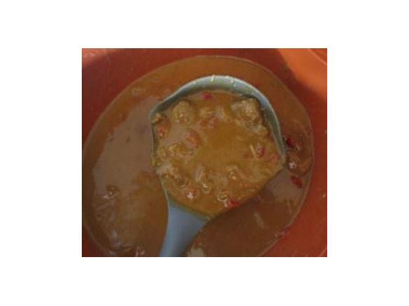 Variation von Malzbiergulasch