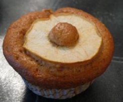 Muffins mit Apfel-Zimt-Füllung