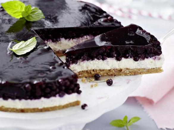 Blaubeer-Mascarpone-Torte