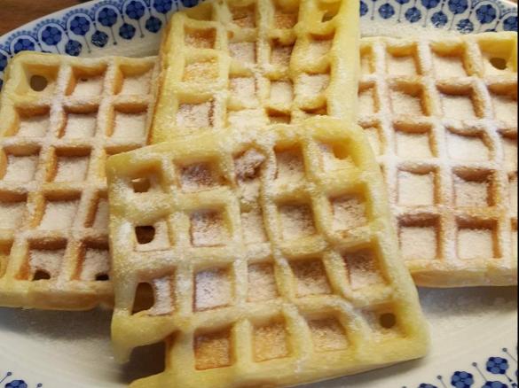 vegane belgische Waffeln