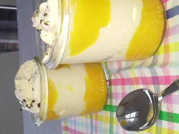 Mango Mascarpone Creme