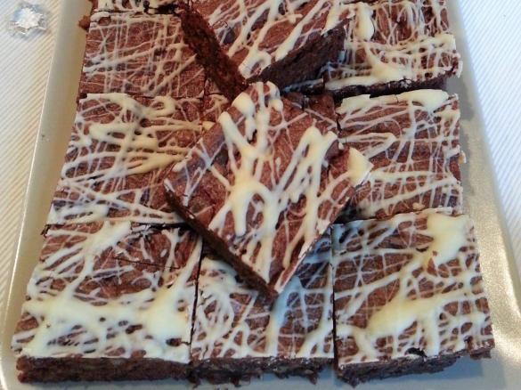 Brownies (Dr. Oetker Schüttelkuchen-Rezept)