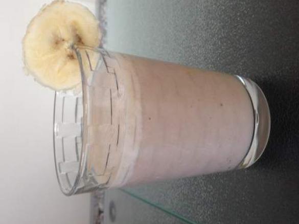 Bananenmilch mit Schokoladengeschmack