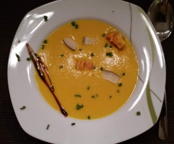 Jochen's KAROTTEN-INGWER-SUPPE