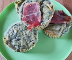 Spinat Muffins