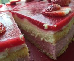 Erdbeer-Maracuja-Torte