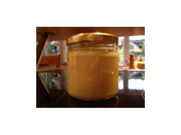 Schnee im Glas - weiße Schokocreme