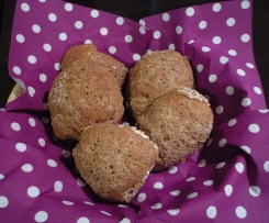 Schweizer Bürli mit Dinkel und Hafer / Dinkel-Hafersemmel/Dinkelsemmel