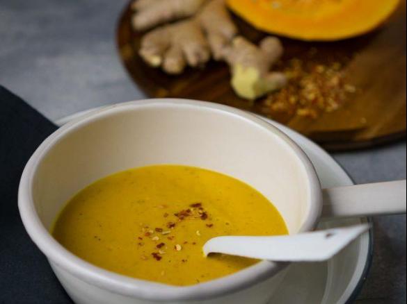 Kokos Kürbis Suppe