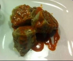 Hackrolle oder Nudelrolle mit Schafskäse (all in one Gericht) LECKER