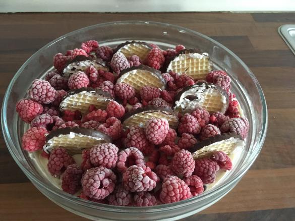 Himbeertraum mit 3 Zutaten