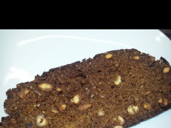 6 Kornbrot bleibt über Nacht im Backofen