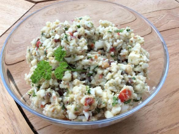 Würziger Blumenkohlsalat