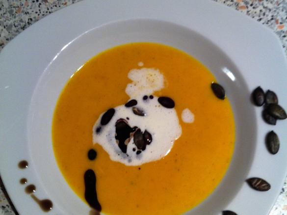 Kürbissuppe