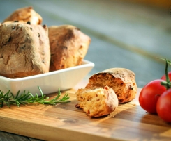 Mini Ciabatta mit getrockneten Tomaten