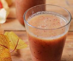 Herbstlicher Fruchtsaft ohne Zucker