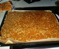 Mohn Karamell Blechkuchen 