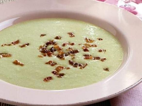 Porreesuppe mit Datteln