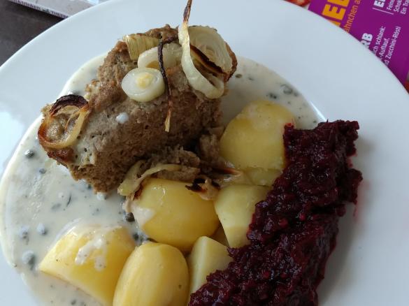 Hackbraten Königsberger Art