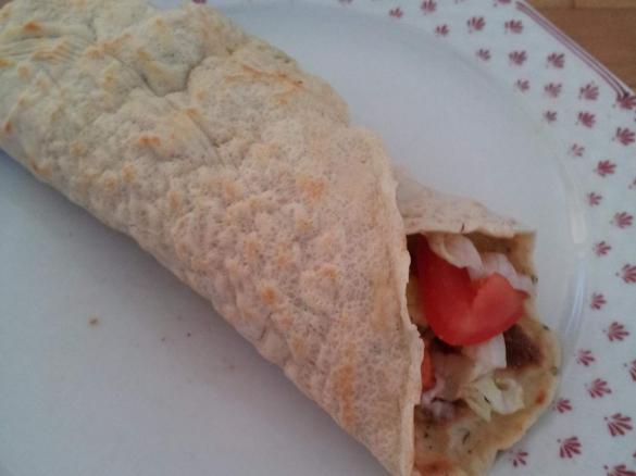 Tortilla / Wrap - schnell, einfach, zum Ausbacken in der Pfanne