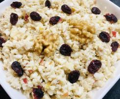 Waldorfsalat mit Cranberries