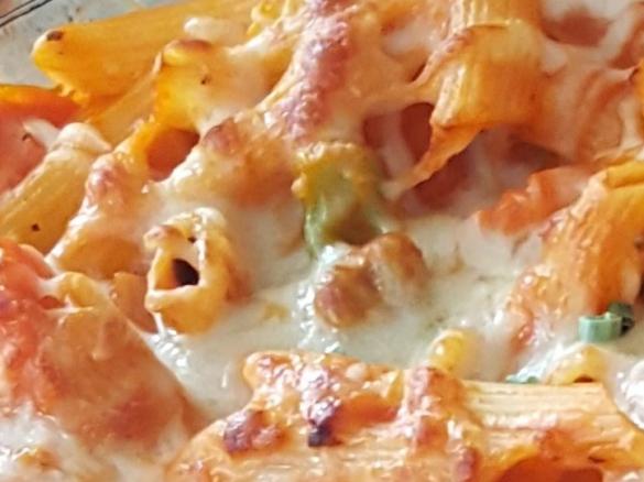 Broccoli-Nudelgratin