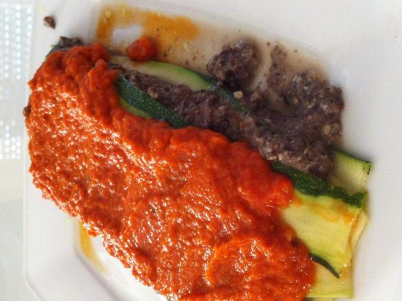 Zucchini Champignon Lasagne vegan
