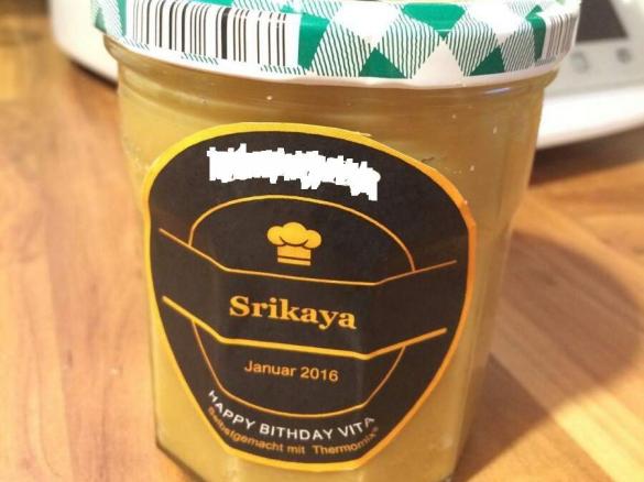 Kaya Srikaya (Kokos Marmalade) 