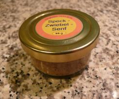 Speck - Zwiebel - Senf