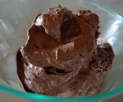 Variation von Mousse au chocolat