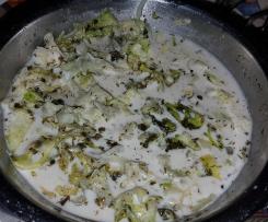 Nicoles leckere Milchdressing für Gurkensalate und Blattsalate